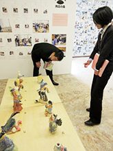 第3回信楽まちなか芸術祭の展示を視察