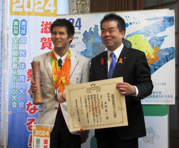 木村敬一さんとのツーショット