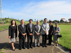岩手滋賀県人会・近江商人末裔会の皆さまとの集合写真