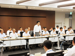 滋賀県知事・近畿地方整備局長会議に出席