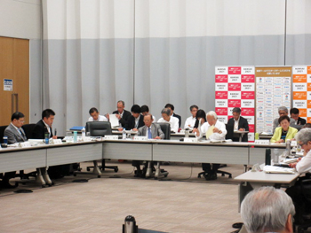関西広域連合委員会および関西広域連合議会臨時会に出席