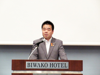 日本赤十字社滋賀県支部の有功会総会に出席