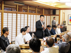 甲賀市観光協会や甲賀忍術研究会の方々と意見交換