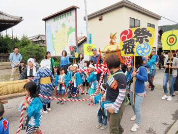 西野水道まつり