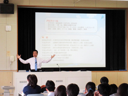 滋賀県立大学の授業にて講演