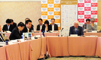 関西広域連合委員会に出席