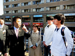 学生から利用者としての声を聴かせていただく