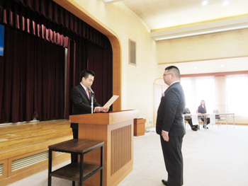 「第9期滋賀県地球温暖化防止活動推進員 委嘱式」