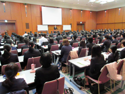 新規採用職員向けの訓示