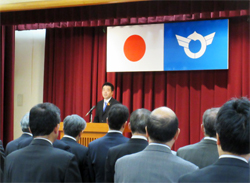 職員向けの「年度初めにあたっての知事あいさつ」