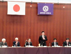 「滋賀県商工会連合会行政懇談会」に出席