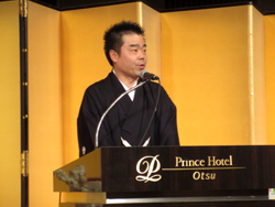 経済団体連合会主催の年賀会でのあいさつ