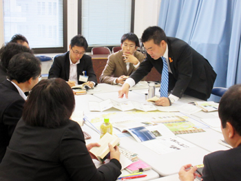 「街道をゆく」の職員勉強会