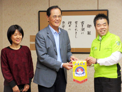 台湾の中華大学観光学部の蘇成田院長が御訪問