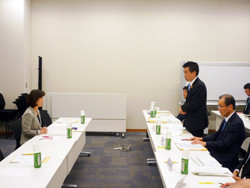県関係の国会議員の皆さんとの意見交換会2