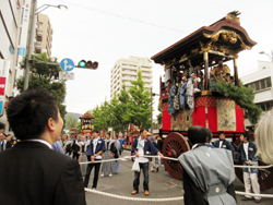 大津祭を視察