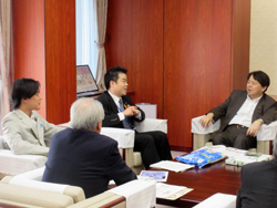 林芳正農林水産大臣と面会2