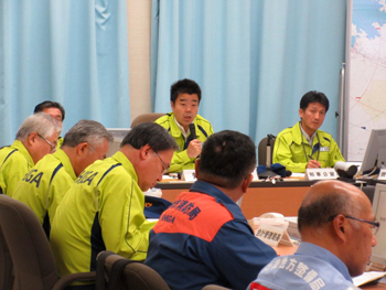 総合防災訓練本部員会議
