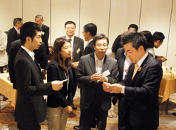 「滋賀の未来をともに語る会」に出席