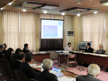 新生美術館連携推進懇話会の様子