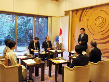 教育委員の皆さんとの意見交換会