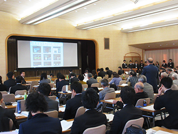 「近江地元学研修」発表会に出席