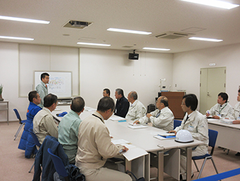高島市環境センターの視察