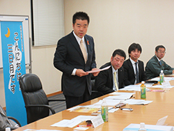 滋賀県中小企業青年中央会の皆さんと意見交換