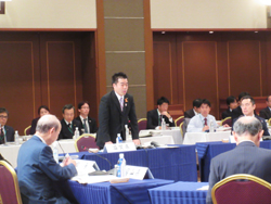 中部圏知事会議に出席