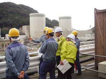 関西電力株式会社高浜発電所の視察