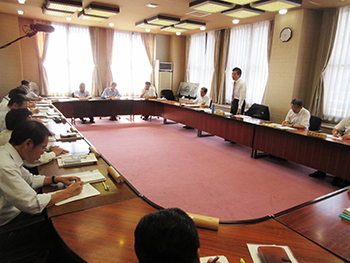 「中小企業活性化推進本部員会議」「人口減少を見据えた豊かな滋賀づくり本部員会議」に出席