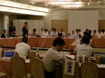関西広域連合の委員会に出席