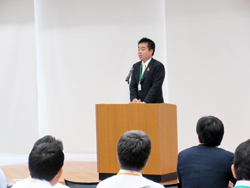 定例記者会見