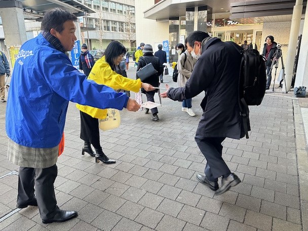 国際女性デー街頭啓発