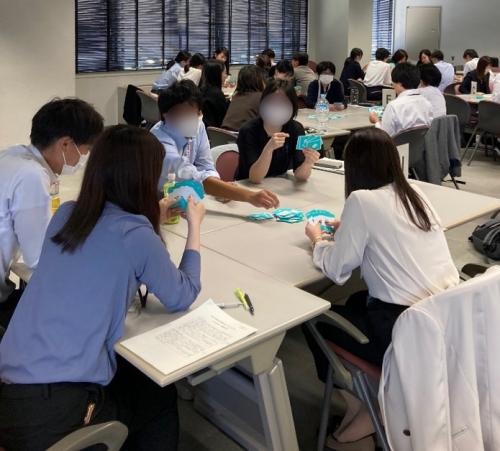 班別研修の様子