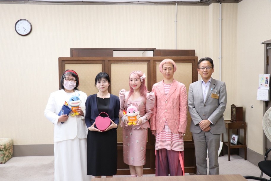 訪問時の写真