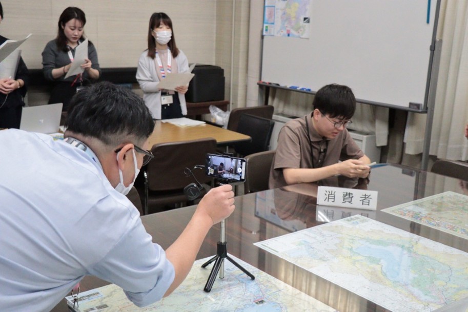 撮影の様子1