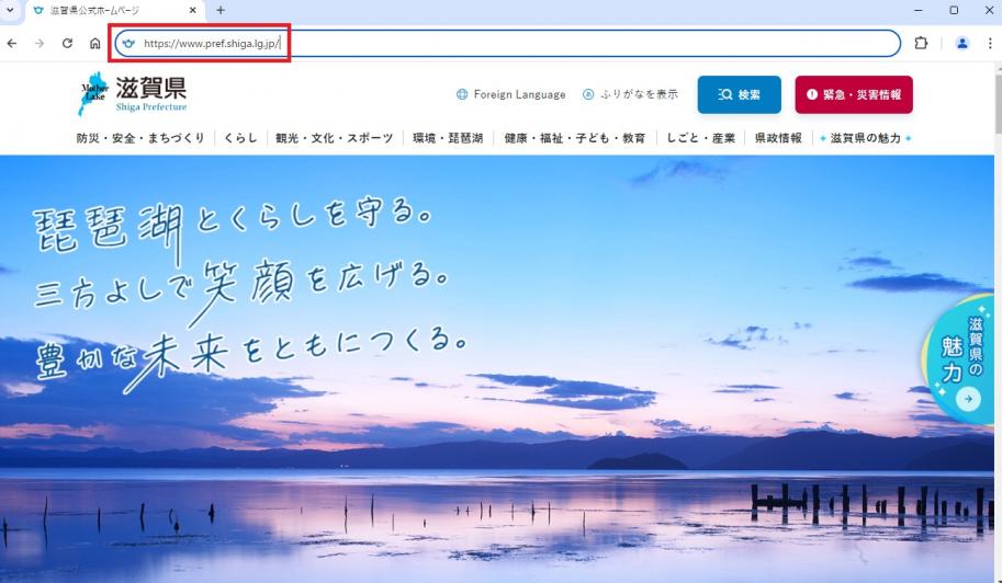 トップページ画像（正しいサイト）