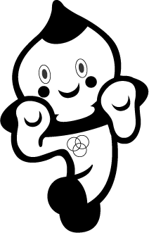 踊っている姿白黒
