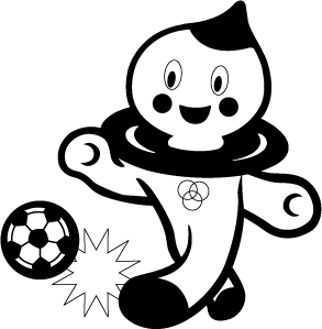 サッカー白黒