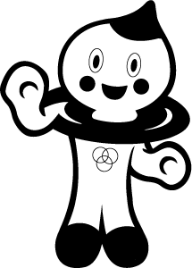 やあ!と声かけ白黒