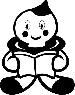 読書中白黒