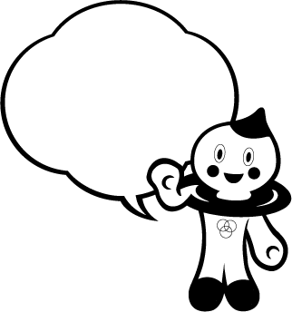 吹き出し白黒