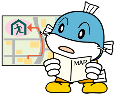 106避難場所を確認