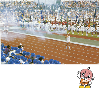 びわこ国体開会式の様子です!